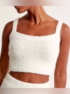 Abercrombie & Fitch cozy soft lounge top, medium